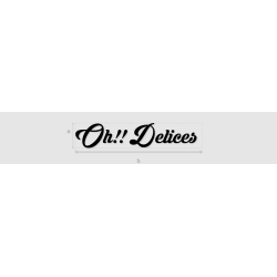 Découpe de lettres : "Oh!!...