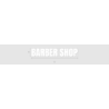Découpe de lettres : "BARBER SHOP"