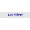 Découpe de lettres : "Sant Huberzh"