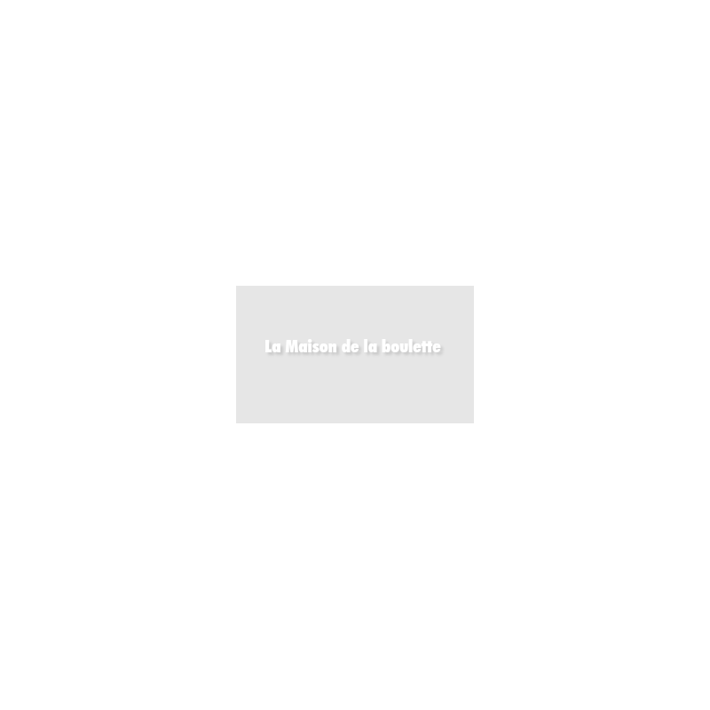 Découpe de lettres : "La Maison de la boulette "