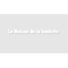 Découpe de lettres : "La Maison de la boulette "