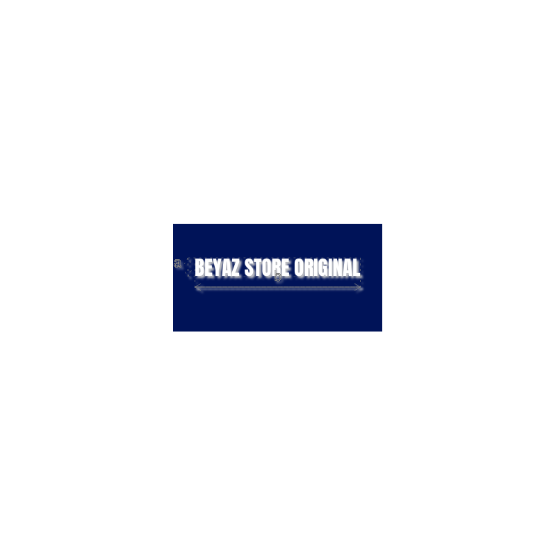Découpe de lettres : "BEYAZ STORE ORIGINAL"