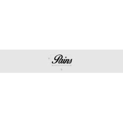 Découpe de lettres : "Pains"