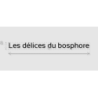 Découpe de lettres : "Les délices du bosphore"