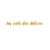 Découpe de lettres : "Au café des délices "