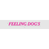 Découpe de lettres : "FEELING DOG'S"