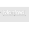 Découpe de lettres : "Manfred "