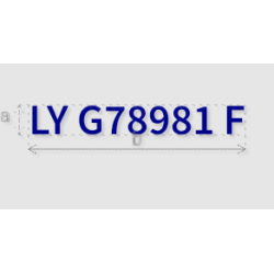 Découpe de lettres : "LY...