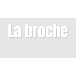 Découpe de lettres : "La...