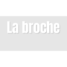 Découpe de lettres : "La broche"