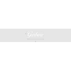 Découpe de lettres : "Garbure"