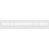 Découpe de lettres : "CENTRE DE KINESITHERAPIE DE L'OURCQ"