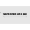 Découpe de lettres : ""