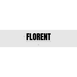 Découpe de lettres : "FLORENT"