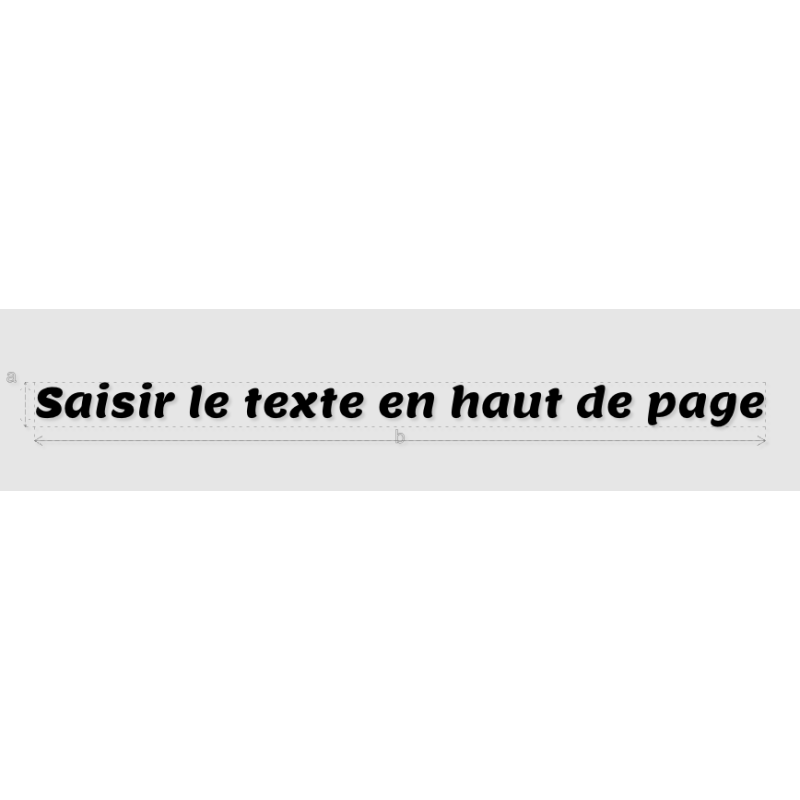 Découpe de lettres : ""