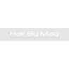 Découpe de lettres : "Hair By Mag"
