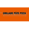 Découpe de lettres : "GRILLADE PÂTE PIZZA"