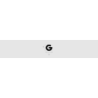 Découpe de lettres : "G"