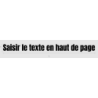Découpe de lettres : ""