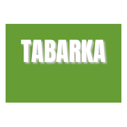 Découpe de lettres : "TABARKA"