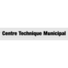Découpe de lettres : "Centre Technique Municipal"