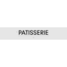 Découpe de lettres : "PATISSERIE"