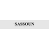 Découpe de lettres : "SASSOUN"