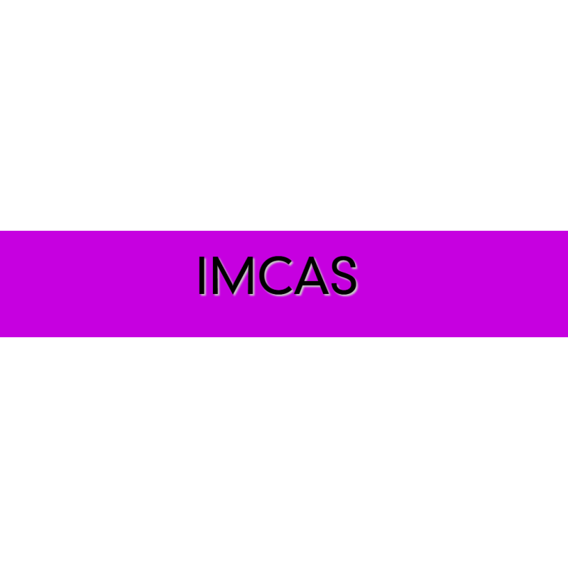 Découpe de lettres : "IMCAS "