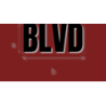 Découpe de lettres : "BLVD"