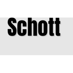 Découpe de lettres : "Schott "