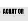 Découpe de lettres : "ACHAT OR "