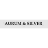 Découpe de lettres : "AURUM & SILVER "