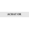 Découpe de lettres : "ACHAT OR "
