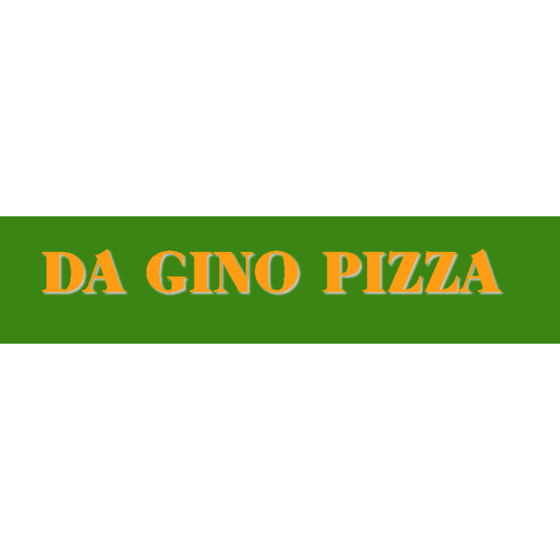 Découpe de lettres : "DA GINO PIZZA "