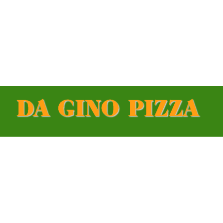 Découpe de lettres : "DA GINO PIZZA "