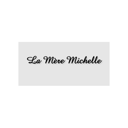 Découpe de lettres : "La Mère Michelle"