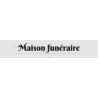 Découpe de lettres : "Maison funéraire"