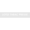Découpe de lettres : "LOTO TABAC PRESSE"