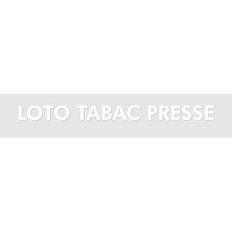 Découpe de lettres : "LOTO TABAC PRESSE"