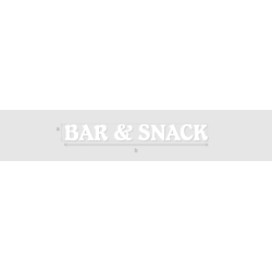Découpe de lettres : "BAR &...