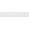Découpe de lettres : "Maca'Délices"