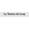 Découpe de lettres : "La Tanière du Loup"