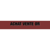 Découpe de lettres : "ACHAT VENTE OR"