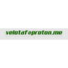 Découpe de lettres : "velotaf@proton.me"