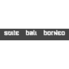 Découpe de lettres : "Suite    Bali    Borneo"
