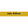Découpe de lettres : "Suite  Bellevue"