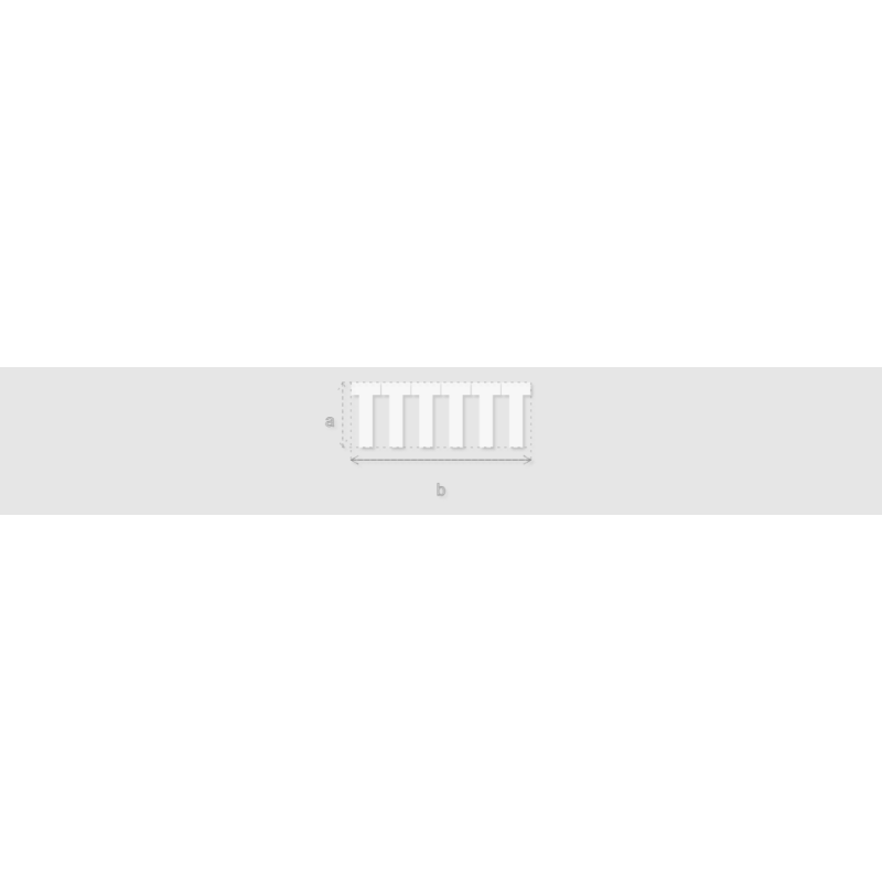 Découpe de lettres : "TTTTTT"