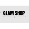 Découpe de lettres : "GLAM SHOP "