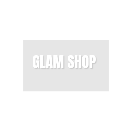 Découpe de lettres : "GLAM SHOP "