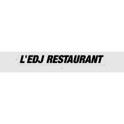 Découpe de lettres : "L'EDJ...